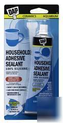 New dap household/aquarium adhesive sealant 2.8OZ 