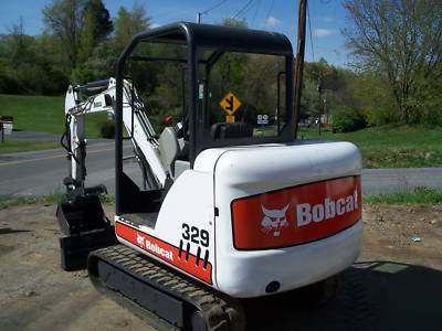 2007 bobcat 329G mini excavator 1071 hrs very nice 