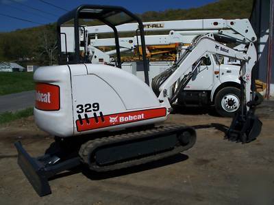 2007 bobcat 329G mini excavator 1071 hrs very nice 