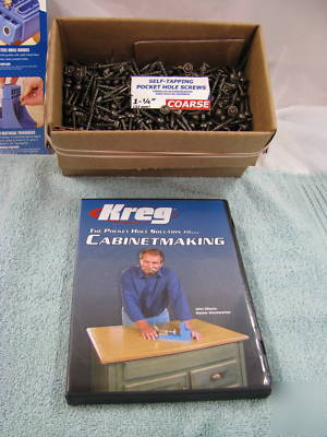 Kreg K3 master pocket hole jig system with extra's