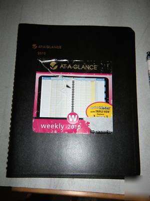 New '10 at-a-glance 76-950V weekly planner,2 ppw,12 mon