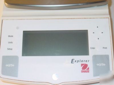 Ohaus explorer E0D110 digital analytical balance scales