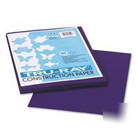 Pacon tru-ray construction paper, sulphite, 9 x 12, ...