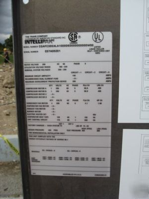 Trane 30 ton chiller