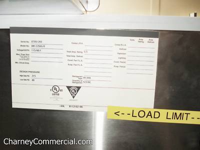 New norlake milk cooler DR122 chest bar beer soda 