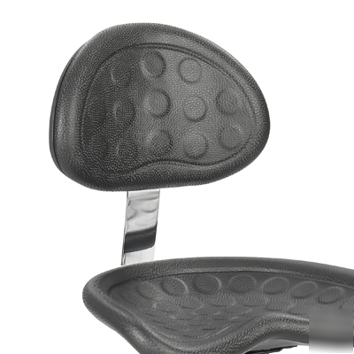 Safco sitstar stool optional backrest black