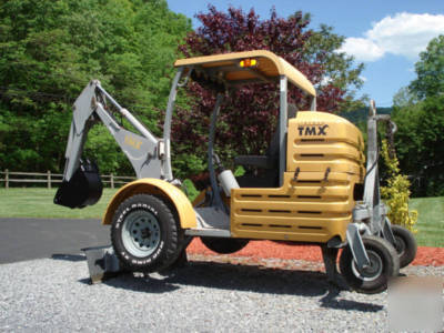 Tmx mini backhoe