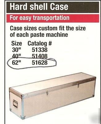 Wallpaper paste machine w/counter&case paste-mate 56 