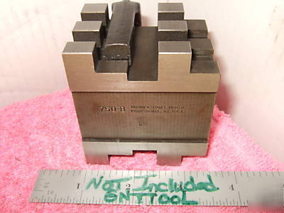 Brown&sharpe 750 b matched pair v-block hardened clamp 