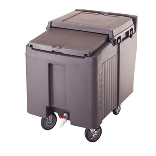 Cambro ICS125L-180 ice caddy, 125 lb. capacity, sliding
