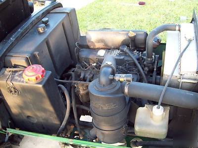 John deere 1620 big yard wide area mower diesel 4X4 