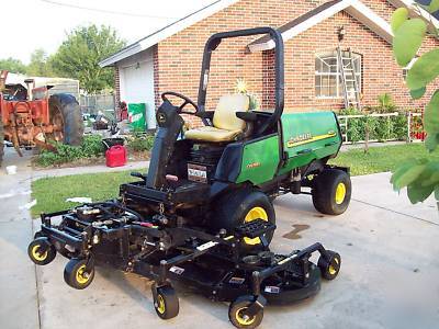 John deere 1620 big yard wide area mower diesel 4X4 