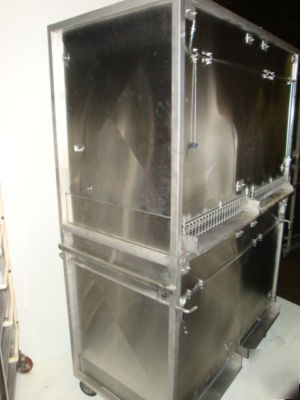 Monkey or large animal stainless steel cage nice