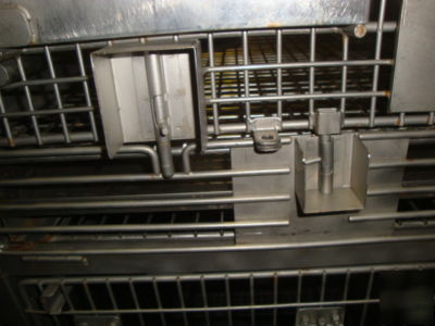 Monkey or large animal stainless steel cage nice