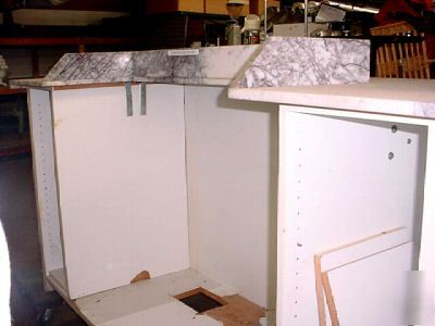 French bar restaurant counter vintage pink marble, nice