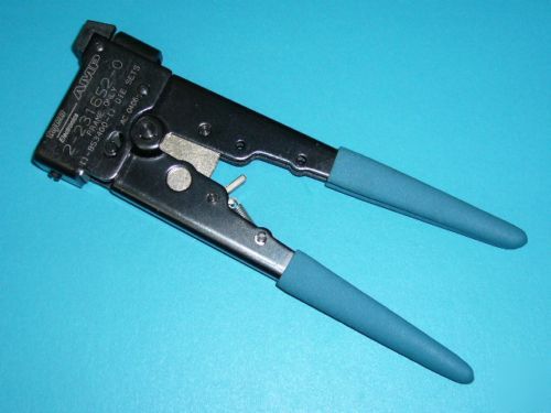 New amp/tyco 2-231652-0 modular plug hand tool crimper