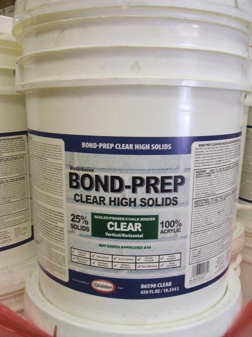 New glidden bond-prep clear hi solids sealer prime 5GAL 