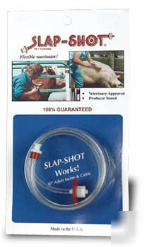 Slap shot flexible vaccinator vaccines medicine syringe