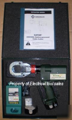 Greenlee ESG50GL11 gator battery hydraulic cable cutter