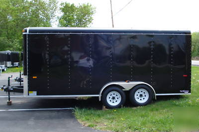 2010 16FT cargo trailer, ramp door, motorcycle trailer