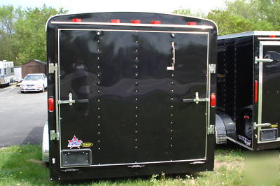 2010 16FT cargo trailer, ramp door, motorcycle trailer