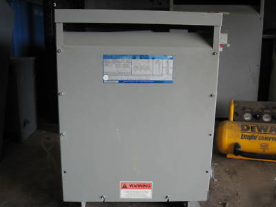 45 kva transformer pri 480V sec 208Y/120 3 ph dry type