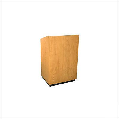 Amplivox sound systems 32â€ wide golden oak lectern