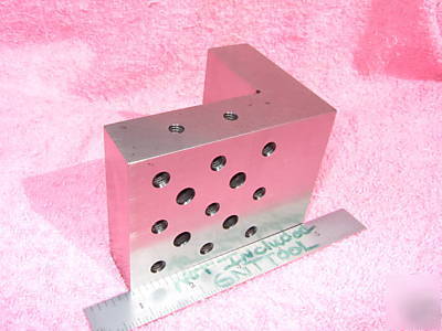 Angle plate toolmaker machinist hardened vintage 1/4X20