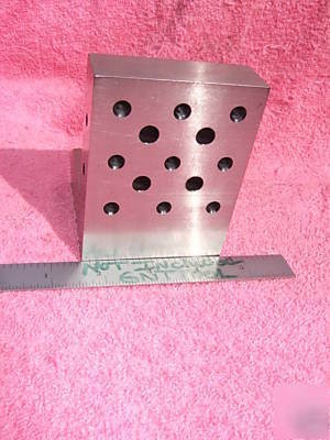 Angle plate toolmaker machinist hardened vintage 1/4X20