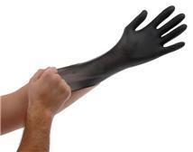 Black lightning powder-free nitrile gloves 100PK medium