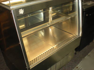 Delfield custom 533-sr split refrigerated/dry case nsf