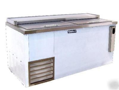 New leader stainless steel underbar bottle cooler 72