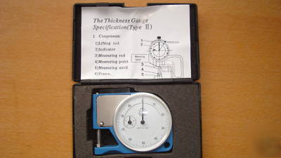 New special price brand pocket dial thickness gage