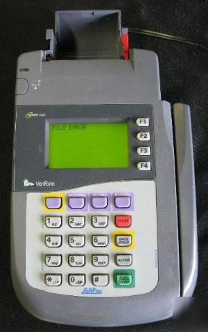 Veriphone omni 3200 credit card pinpad terminal machine