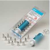 Decorating set with syringe - 13 pieces - atc-556 - 556