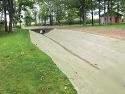 Excelsior erosion control blanket 8â€™ x 113â€™