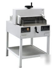 Mbm triumph cutter model 4810 semi auto paper cutter 