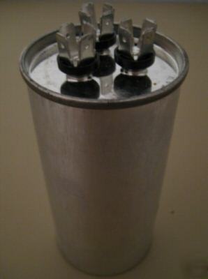 55+5 55/5 mfd 440 vac dual round run capacitor hvac/r 