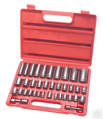 Impact socket set 1/2