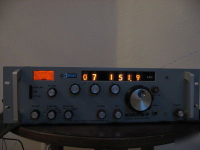 Rare drake msr/fm-p receiver nixie display (dsr-2 +fm)