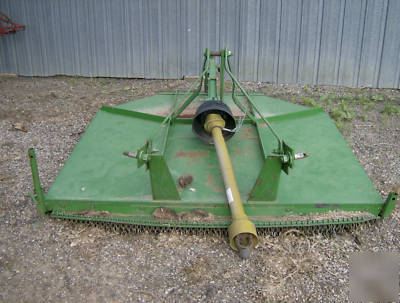 John deere 613 6' rotary mower 3 pt. very good cond 72