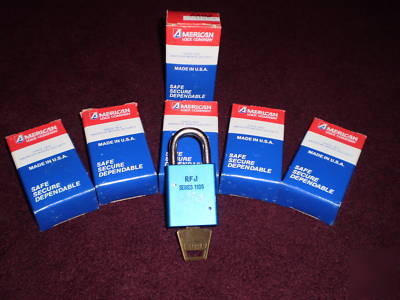 Lot of 7 american locks series 1105