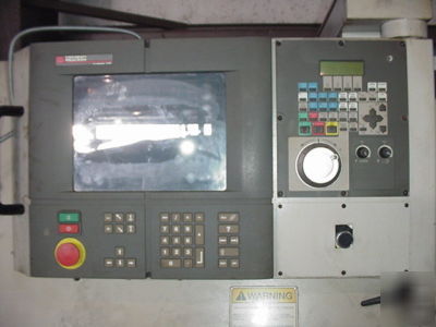 1996 cincinnati falcon 200 cnc lathe w/ acramatic 2100