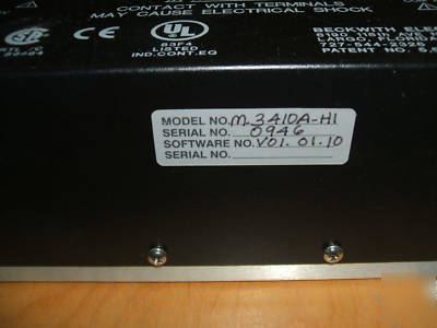 Beckwith electric m-3410A intertie generator protection
