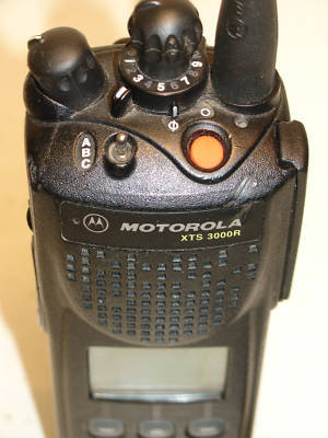 Motorola vhf XTS3000 astro display radio, good cond