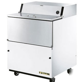 True tmc-34 milk cooler, forced air, mobile, 8 crate ca