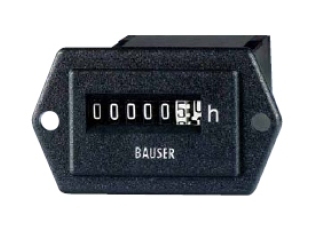 Hours run meter 12-24VDC hourmeter 12V 24V hour meter