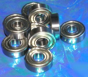 Lot 10 radial bearings R4AZZ 1/4