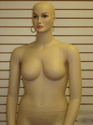 New plus size brand full body female mannequin pfm-0011