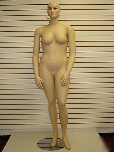 New plus size brand full body female mannequin pfm-0011